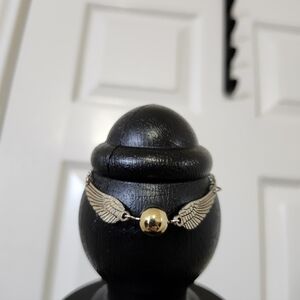 Harry Potter Golden Snitch Winged Bracelet